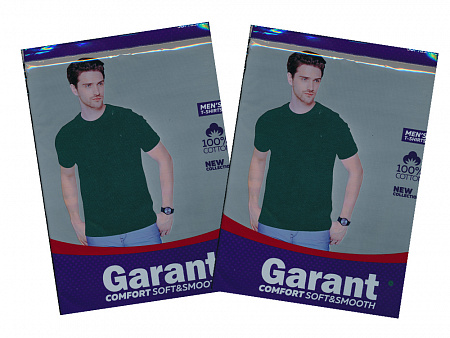 Футболка мужская зеленая GARANT