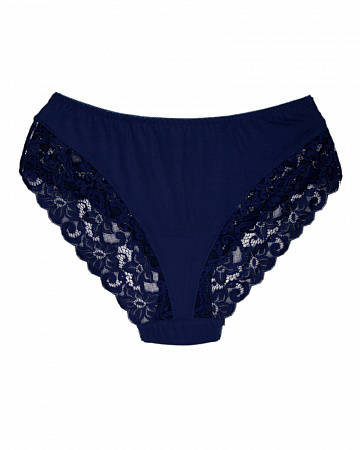 Женские кружевные трусы слипы (большие размеры) ALINA 